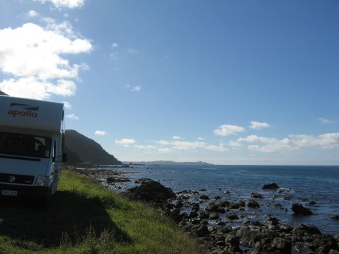 South Island coast
