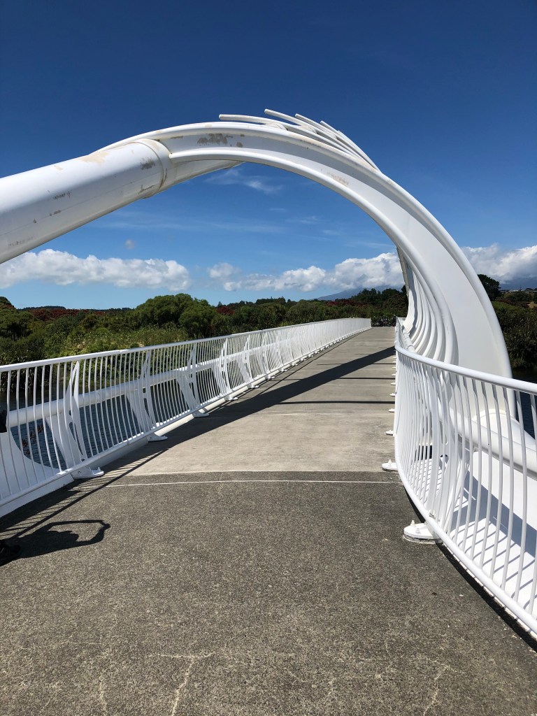 Te Rewa Rewa bridge near New Plymouth