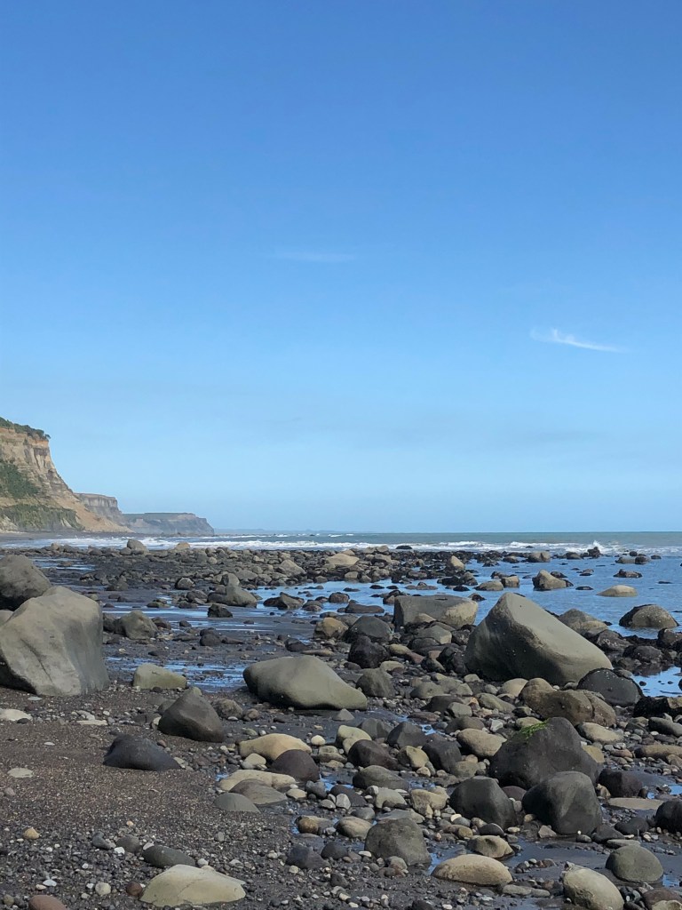 Ohawe Beach - visited by Kiwi Blog Bus