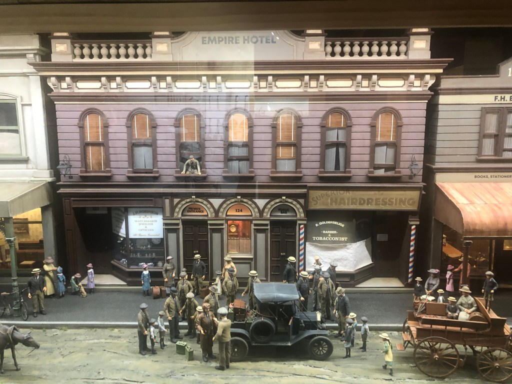 Tawhiti Museum visit by Kiwi Blog Bus